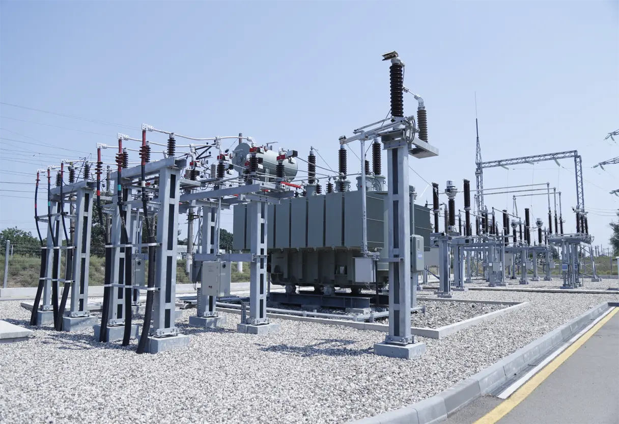 Power utilities illustration